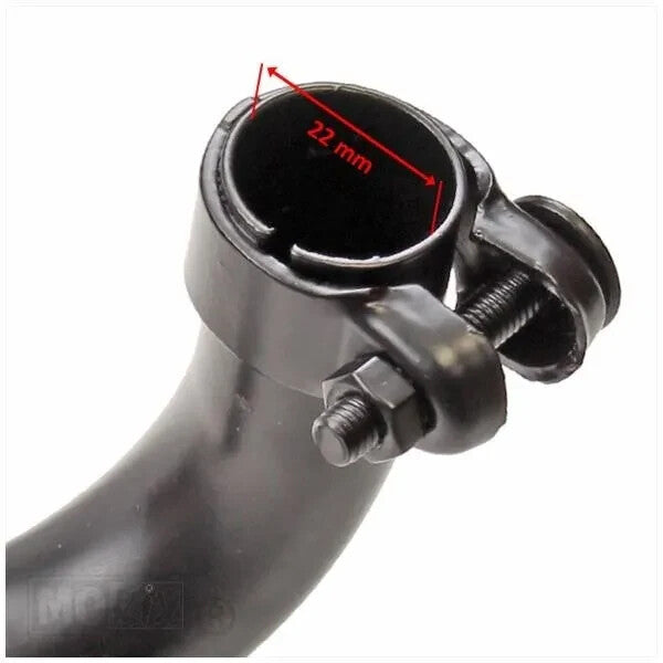 Auspuff offen ungedrosselt 22,5mm für PIAGGIO VESPA Ciao PX 50 2T AC 67-88 Mofa