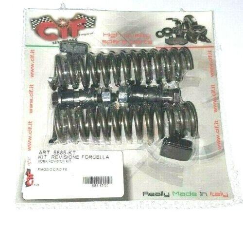 Piaggio Ciao Vespa Gabel Reparaturset / Schwingenlager NEU Gummi Feder Buchse