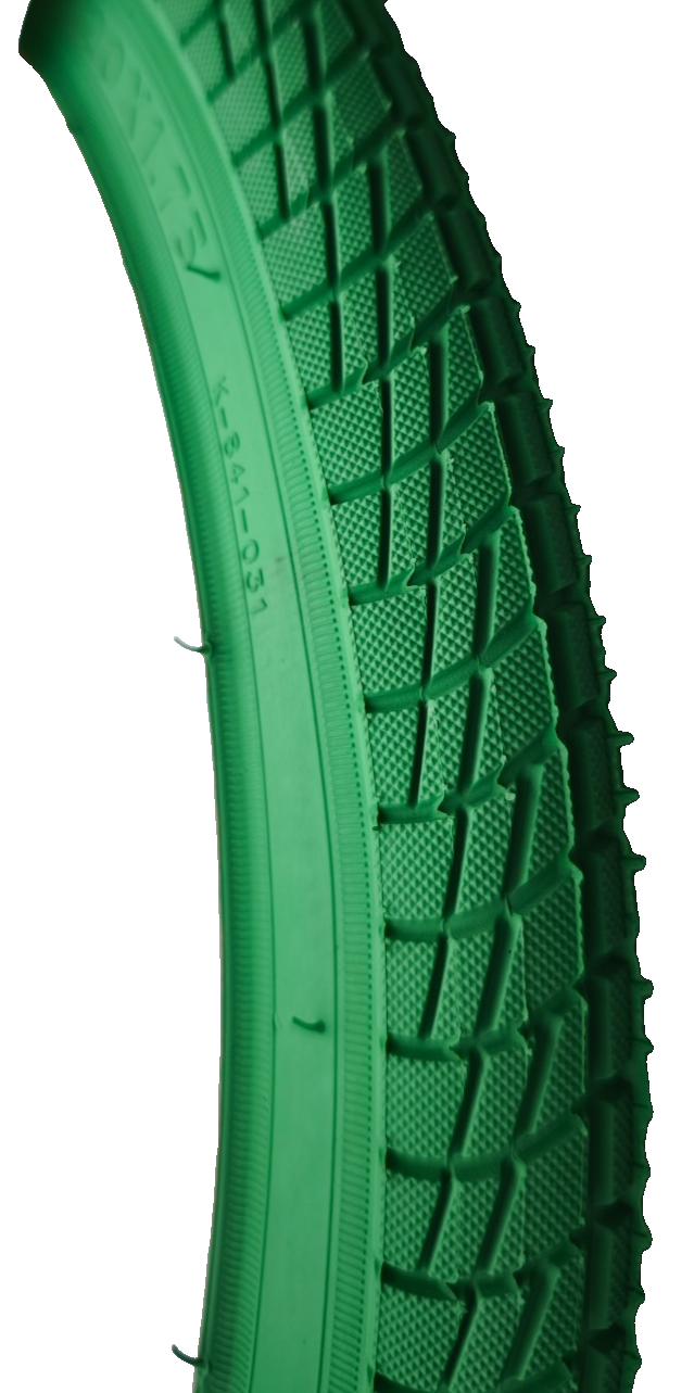 2x Kenda BMX Freestyle Fahrrad Reifen 20 " 20x1.75 47-406 2 x Schlauch AV grün