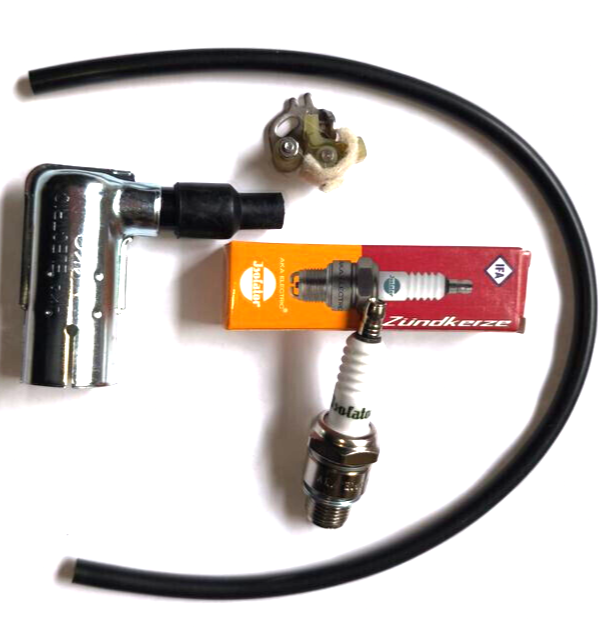 Simson Zündung S51 SR50 S50 Zündkerze Zündkerzenstecker Zündkabel kontakt