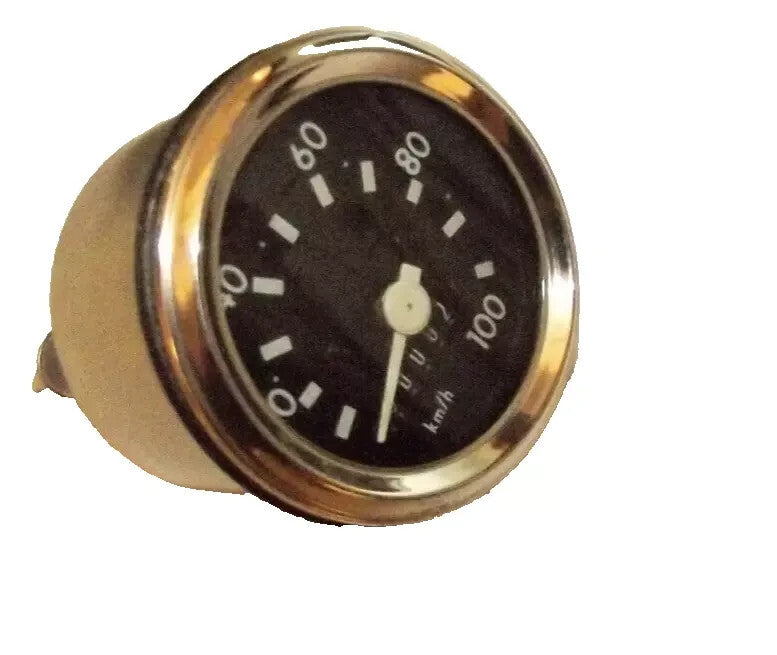 Tacho ø60 100 kmh chromring VDO ANSCHLUSS MOFA MOPED ZÜNDAPP KREIDELER HERCULES