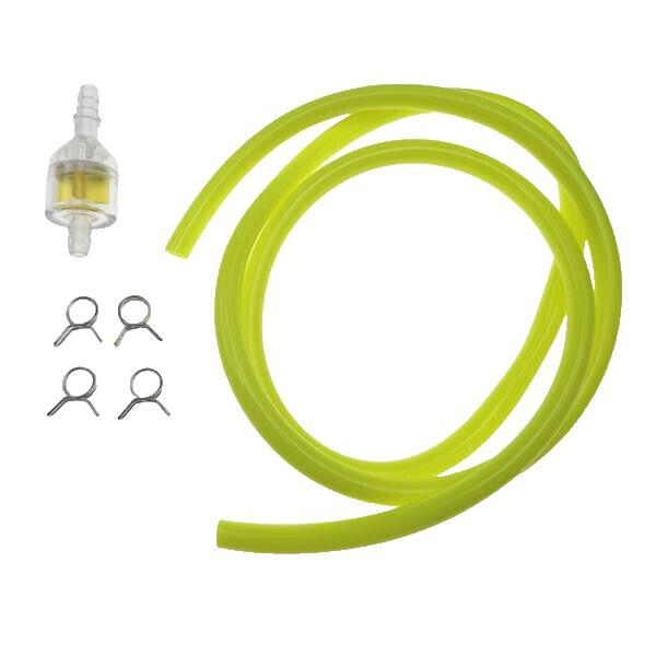 Benzinschlauch Klemme Benzinfilter Set 5x8 PVC gelb 1 meter Roller Mofa Moped