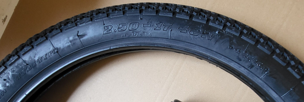 Hercules Mofa Prima 5S SET Reifen + Schlauch 2 1/2 x 17 40N 4PR 2,50x17 zündapp