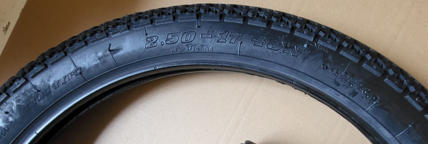 Hercules Mofa Prima 5S SET Reifen + Schlauch 2 1/2 x 17 40N 4PR 2,50x17 zündapp
