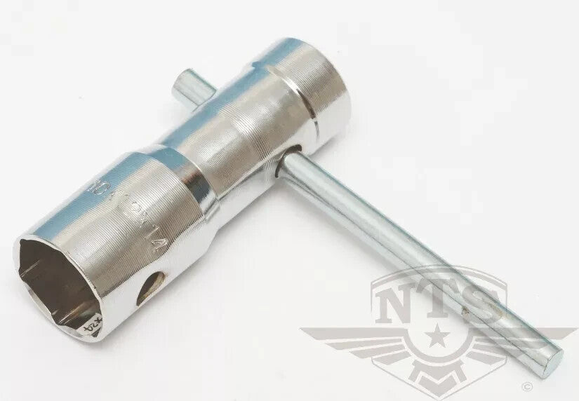 Zündkerzenschlüssel VANEZ 18 und 21mm Roller Motorrad Moped Quad ATV Mofa