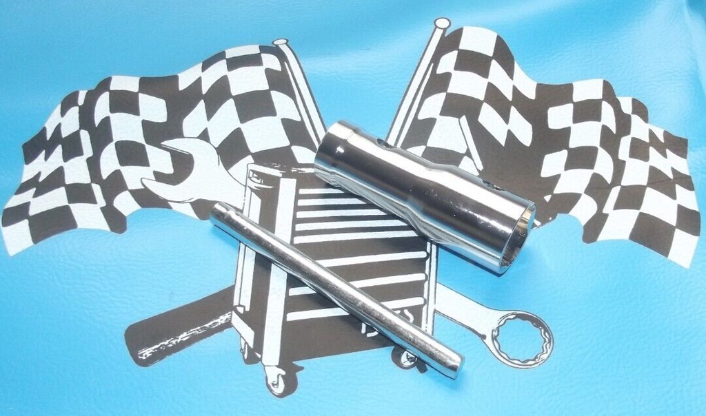 Zündkerzenschlüssel VANEZ 18 und 21mm Roller Motorrad Moped Quad ATV Mofa