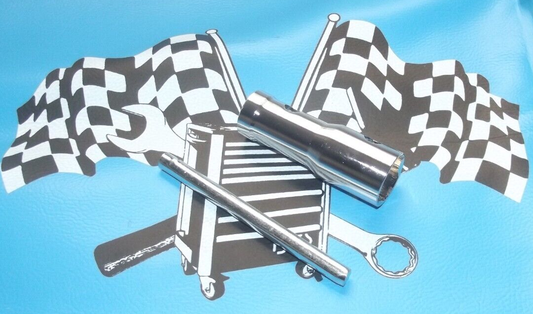 Zündkerzenschlüssel VANEZ 18 und 21mm Roller Motorrad Moped Quad ATV Mofa