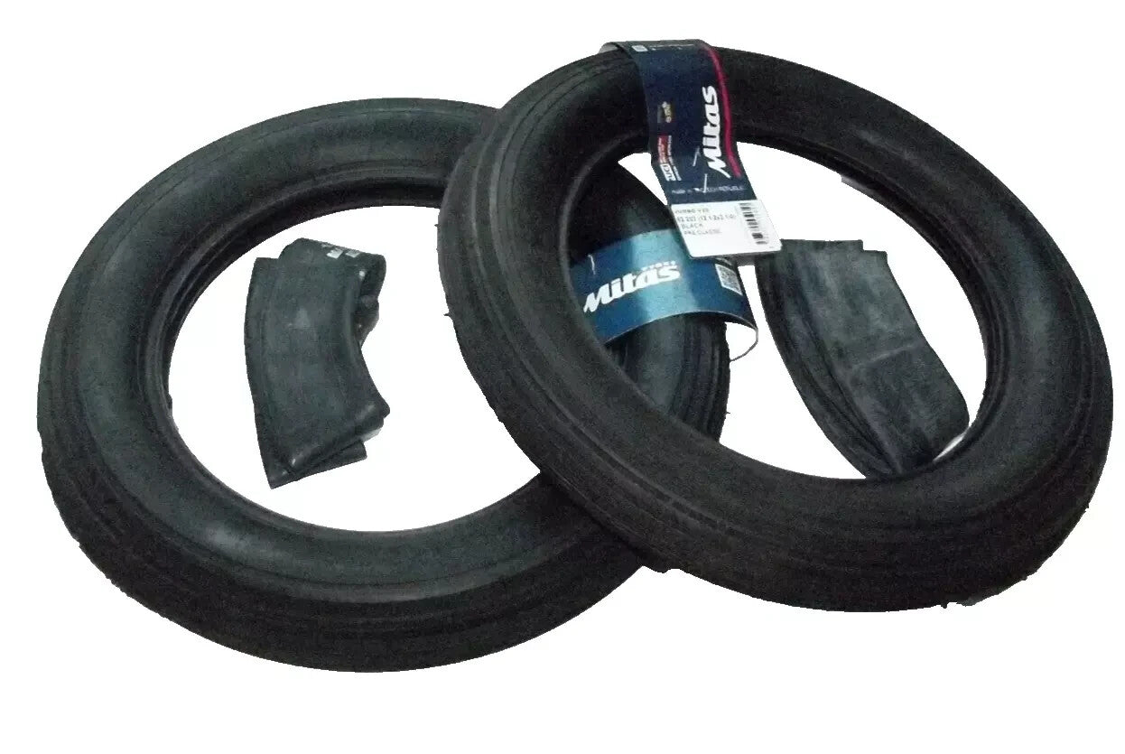 2x Fahrradreifen mitas V20 12 Zoll Reifen 12.5x2.25 62-203 inkl. 2x Schlauch AV