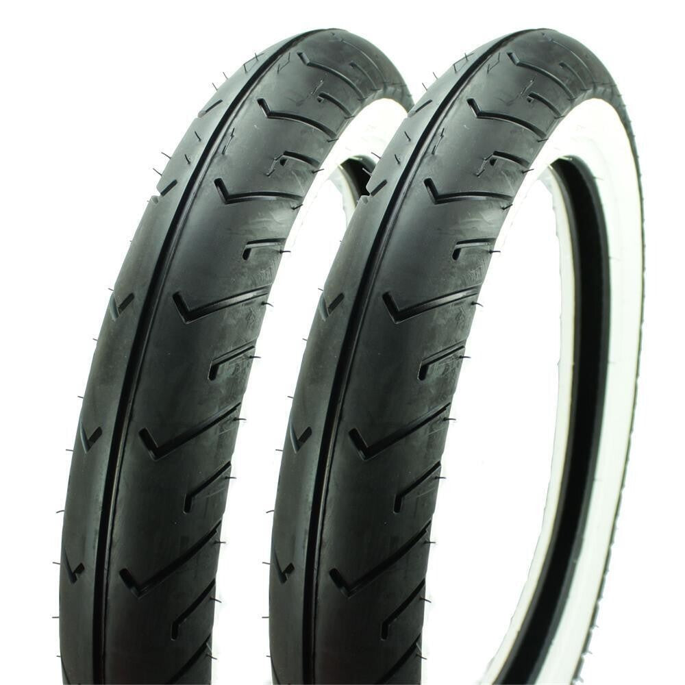 2 Weisswand Reifen Mantel Rad 2,75-16 Simson S51 S50 Star Sperber KR51 Schwalbe