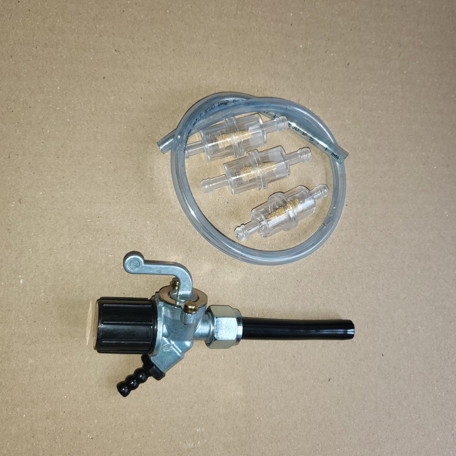 Benzinhahn M 16 X 1 mit Wassersack Benzinschlauch + 3 FILTER Simson S51 S50 S53