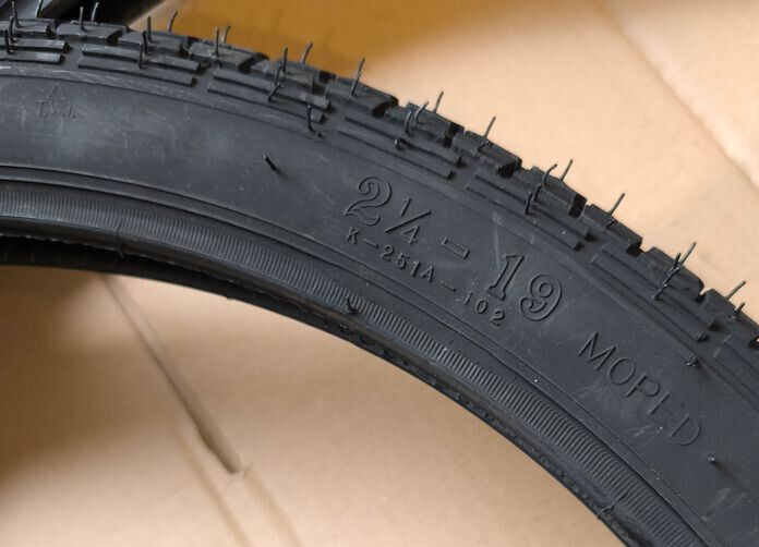 Reifen SET SCHLAUCH Kenda K251A 2.25-19 30B Moped MOFA MOKICK ZÜNDAPP KREIDLER