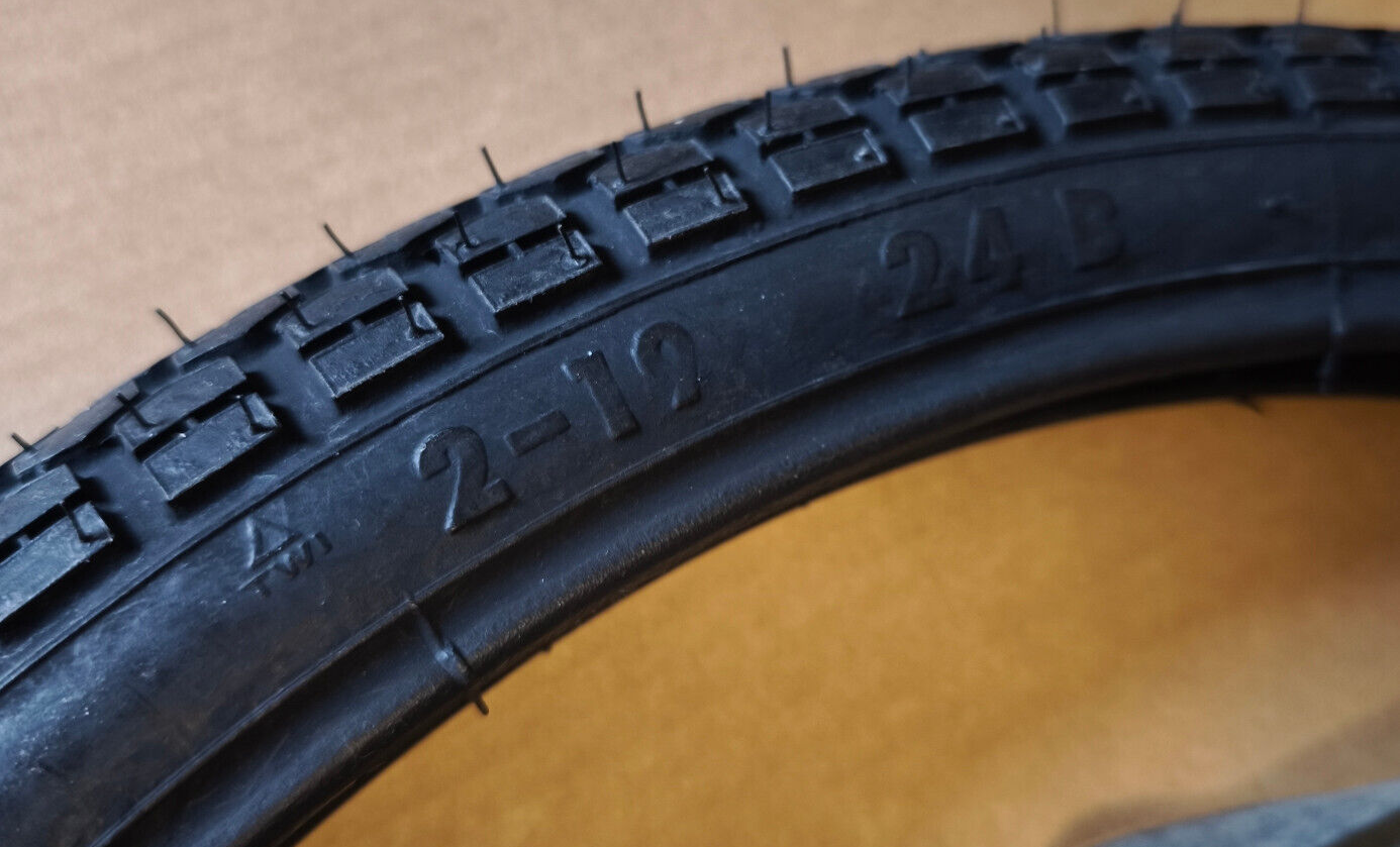 MOPED Reifen SET MIT BAND SCHLAUCH 2.00-19 Zoll 2 x 19 alt 23 x 2.00 Conti KKS10