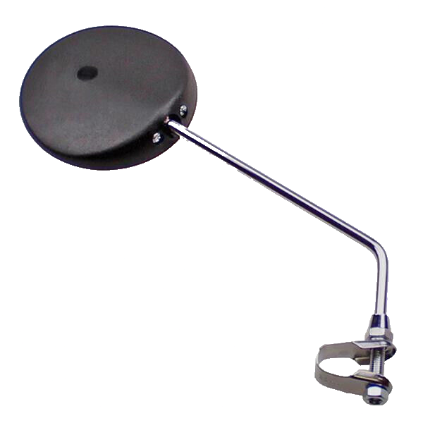 Klemm Spiegel Rückspiegel M8 universal Ø102 rund schwarz Mofa Roller Moped Quad