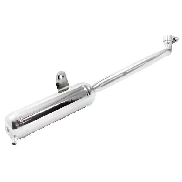 Auspuff TECNO Chrom PIAGGIO VESPA Ciao PX Bravo Superbravo mofa tuning Moped