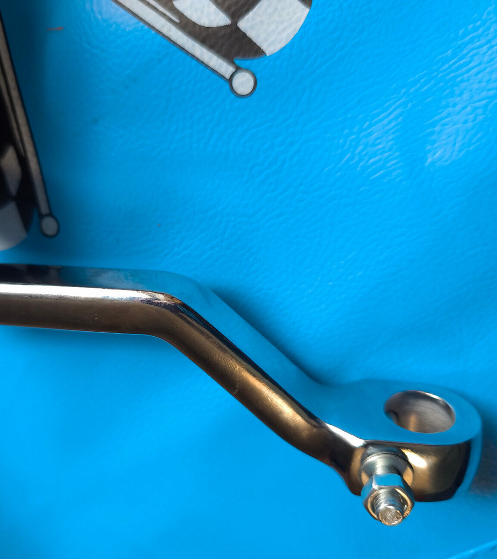 Pedale Paar RMS inkl. chrom Tretkurbeln Piaggio Vespa Ciao PX Bravo boxer  Mofa