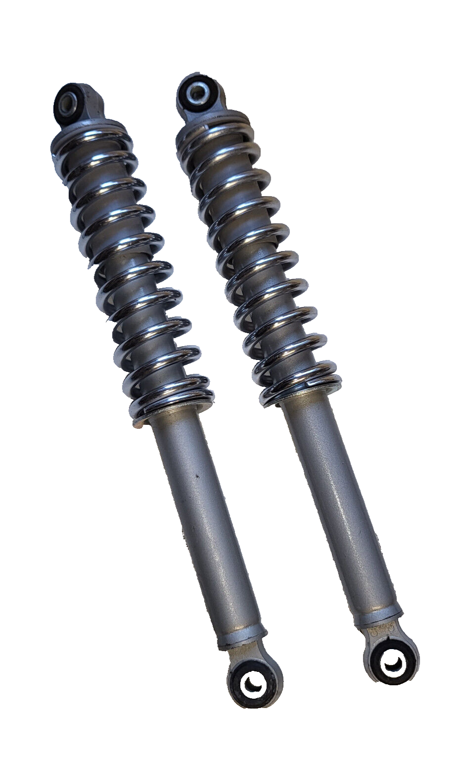 2x Hercules Stoßdämpfer chrom 325mm Sachs Mofa Prima Optima P3 HR MF MP Kreidler