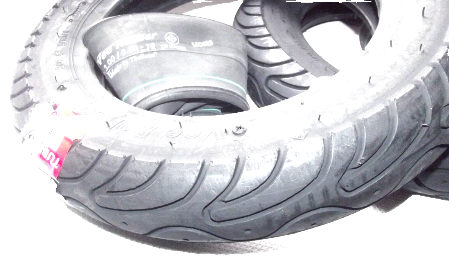 2x Reifen x2 Schläuche Vee Rubber VRM134 ROLLER Vespa V50 PK50 XL XL2 3.00-10