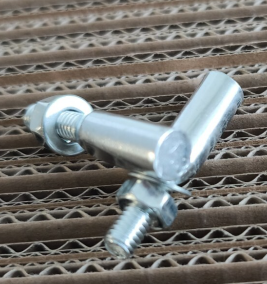 2 stück Pedalkeil Ø 9,3 TRETKURBEL Kurbelkeil Bolzen Mofa Moped Hercules Zündapp