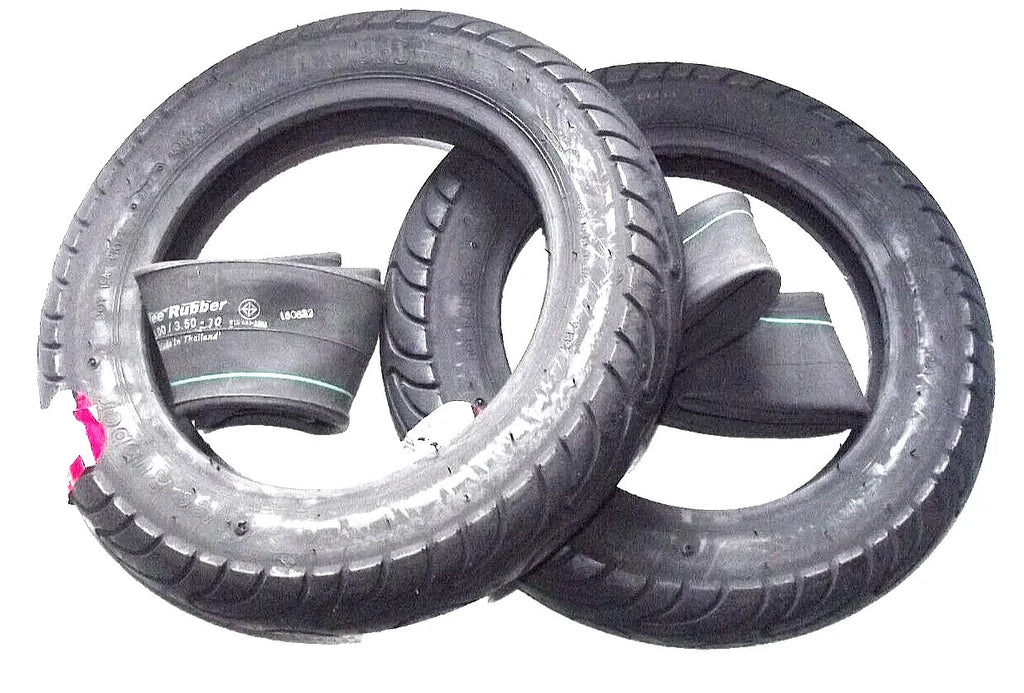  2x Reifen x2 Schläuche Vee Rubber VRM134 für Vespa V50 PK50 XL 3.00-10