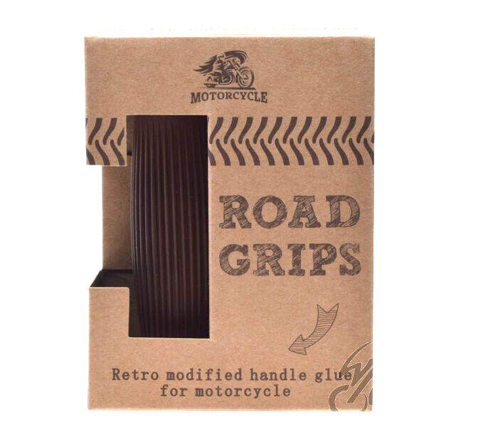 Griff Gummi Satz 22 und 24mm Mofa Moped Mokick mit Automatik Motor schwarz