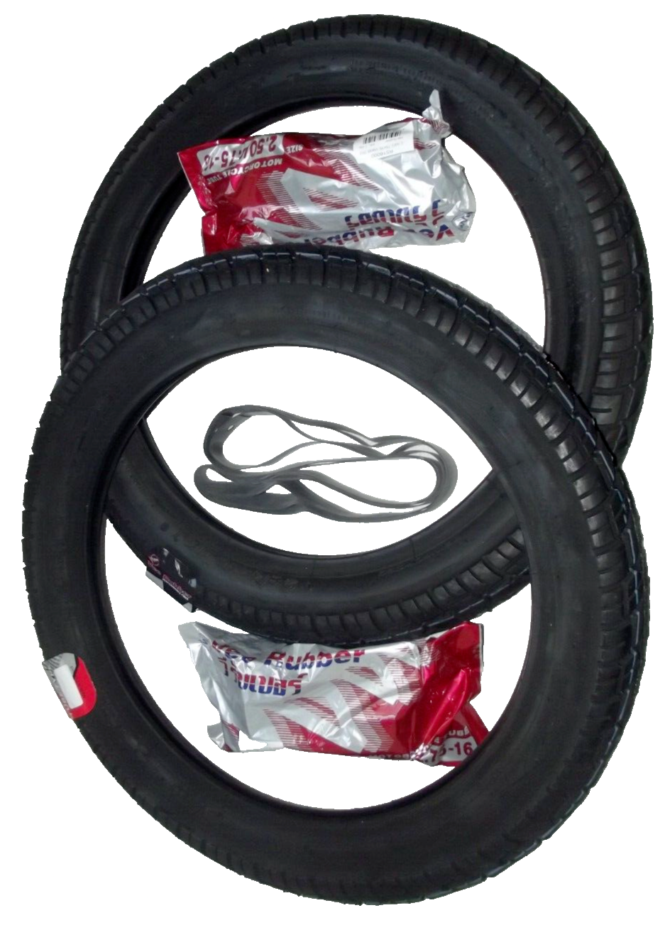 2x Reifen 2x Schlauch 2x Felgenband 2,75x16 MOFA MOPED ROLLER 2 3/4-16 43J 094