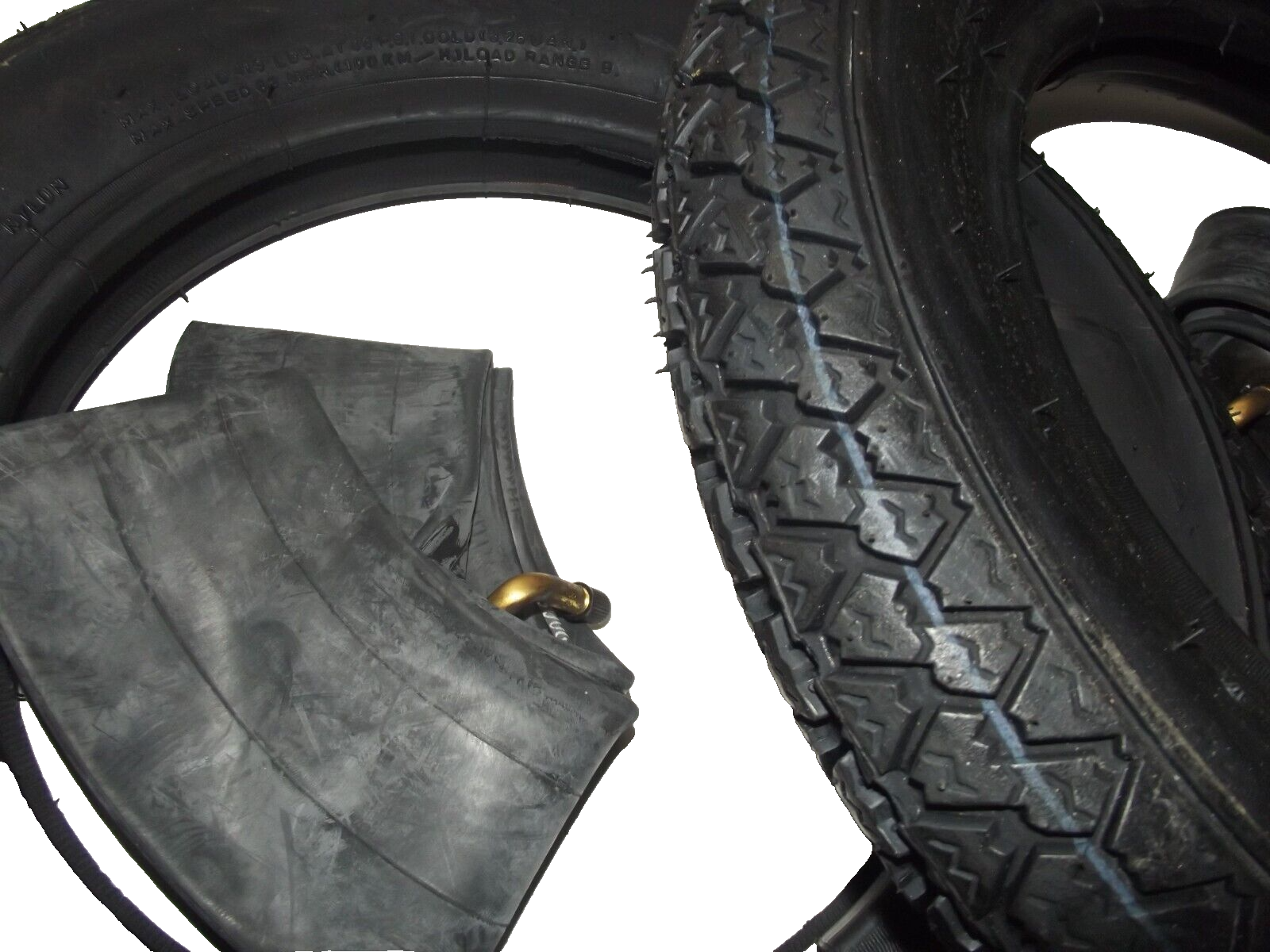 ☺2x Reifen + Schlauch Satz 3.00 - 10 Zoll für Piaggio Vespa V 50 RUNDLICHT PK 50