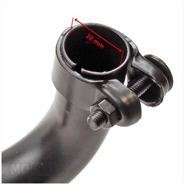 Auspuff offen ungedrosselt 22,5mm für PIAGGIO VESPA Ciao PX 50 2T AC 67-88 Mofa