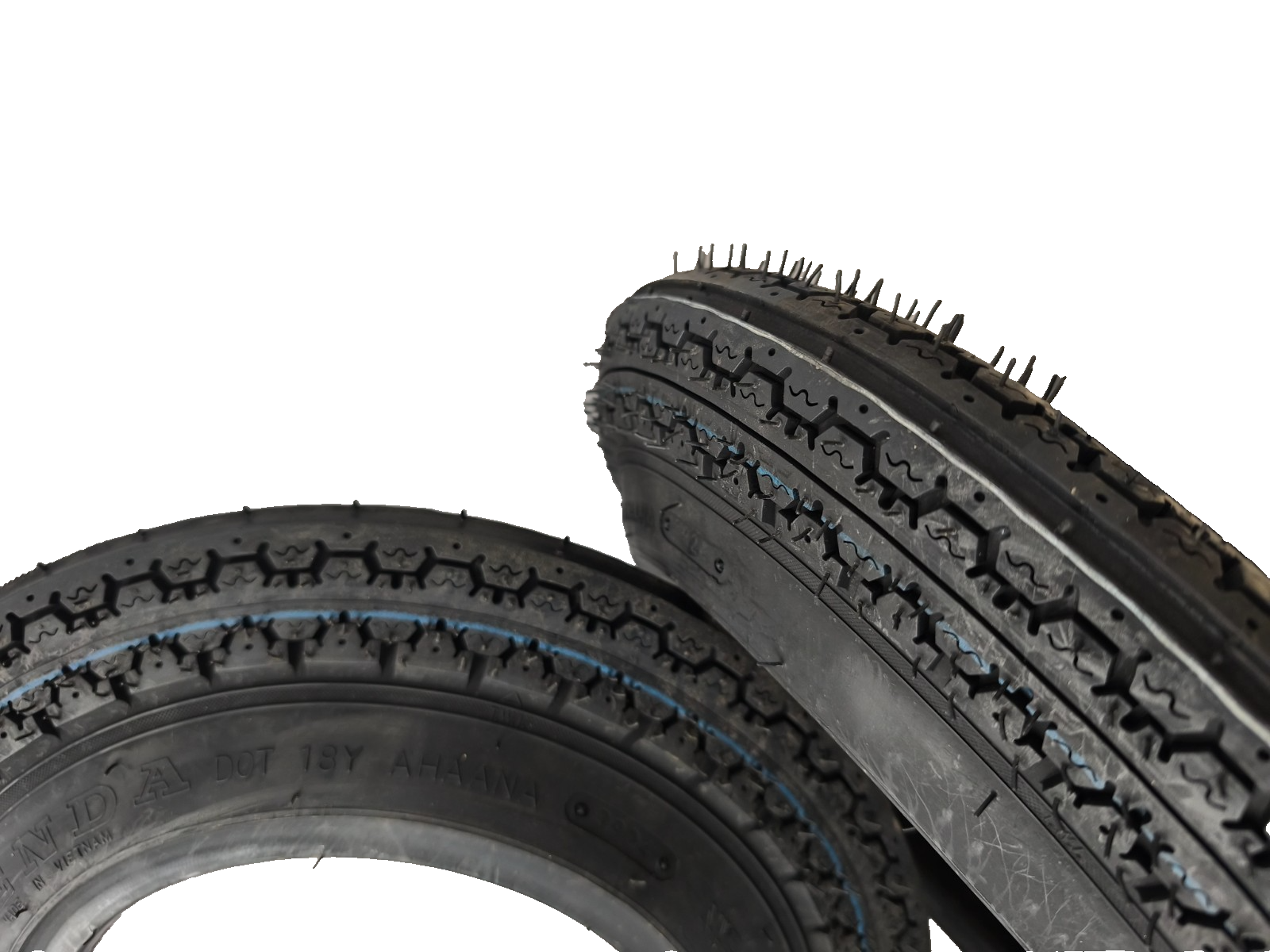 2x Rollstuhlreifen 3.00-8 KENDA 2x Schlauch WV für Elektro Mobil Scooter