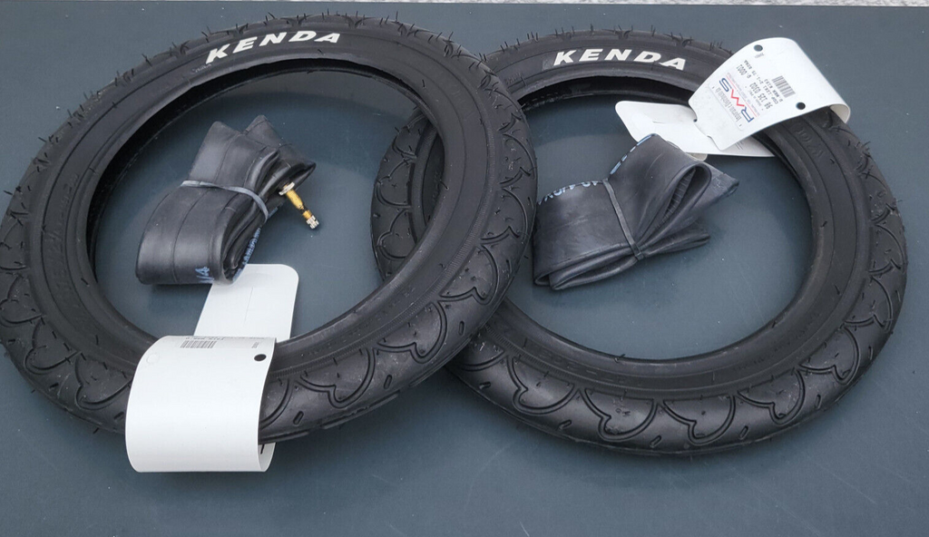 2x Kenda Reifen + 2x Schlauch 12" 12.1/2 x1.75 x 2.1/4 = 47-203  für Kinderwagen