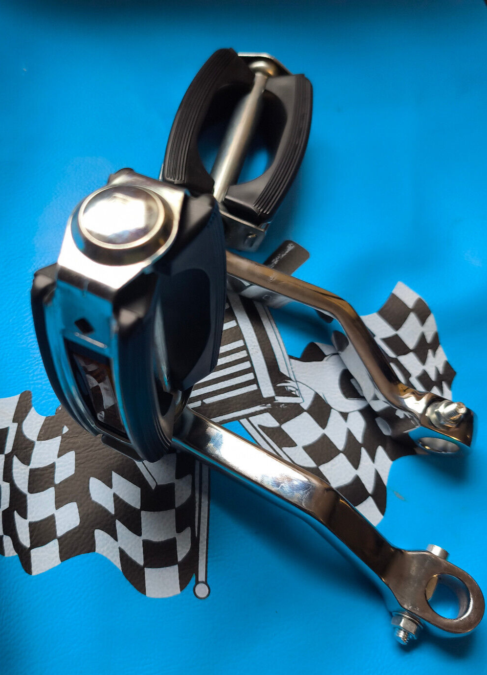 Pedale Paar RMS inkl. chrom Tretkurbeln Piaggio Vespa Ciao PX Bravo boxer  Mofa