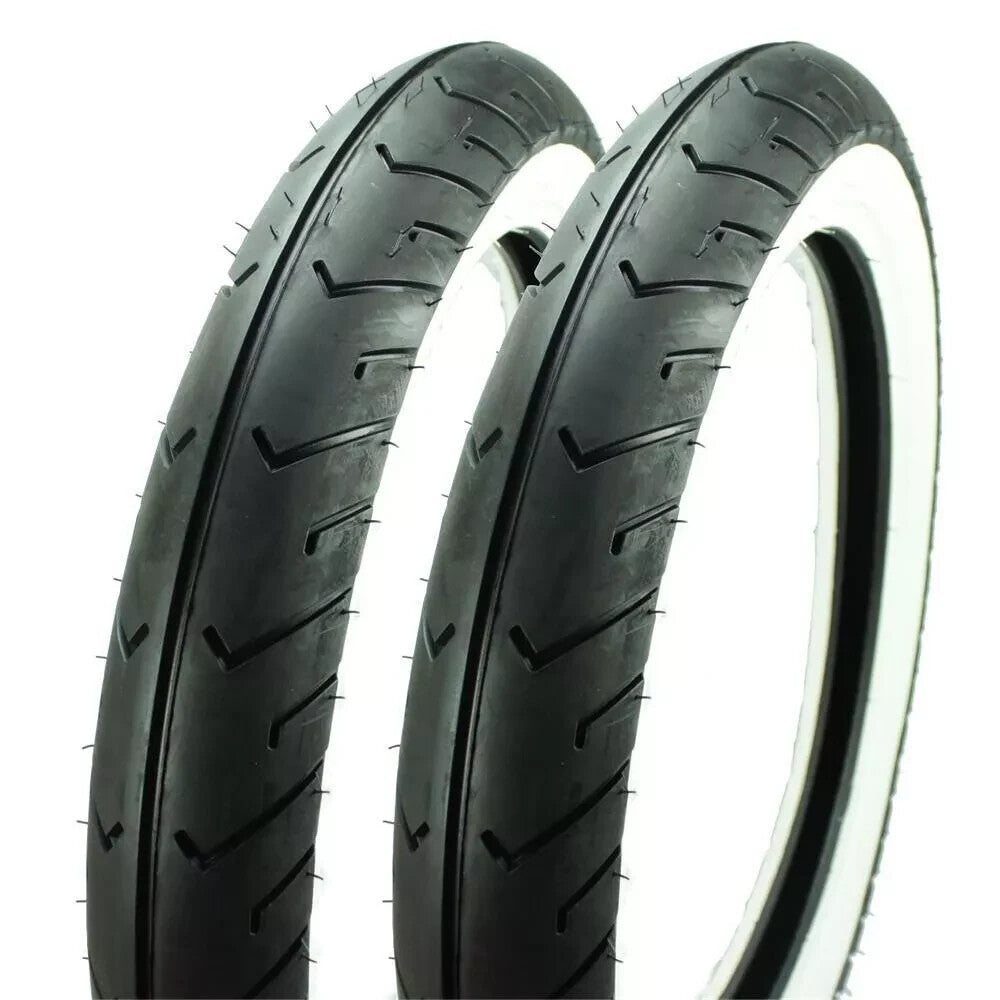 2 Weisswand Reifen Mantel Rad 2,75-16 Simson S51 S50 Star Sperber KR51 Schwalbe