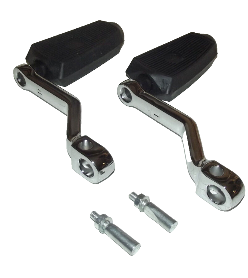 BEST CHROM 2 Pedale + Tretkurbel Pedalset für Hercules Prima M S Mofa Moped Puch