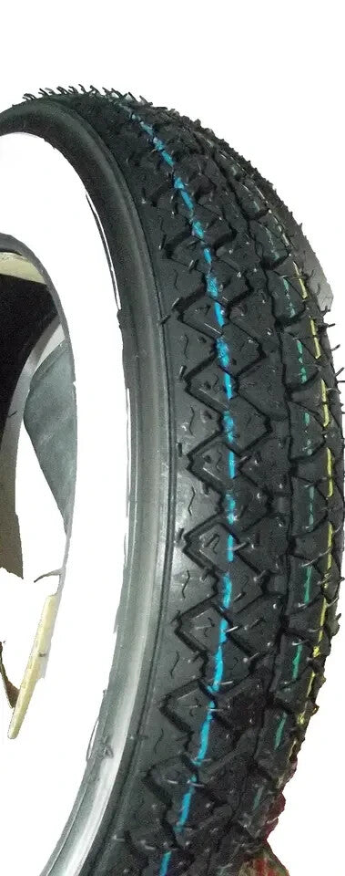 Weißwand Reifen SET 2x inkl Schläuche für  SCOOTER ROLLER 3.00 - 10 42J