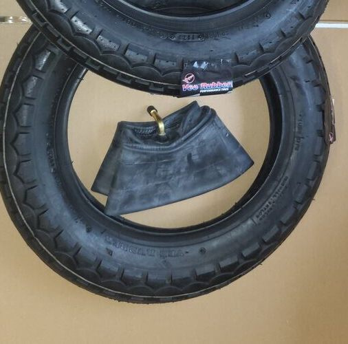 Reifen Schlauch Set 2x VeeRubber 4 teile VRM081 3.00-10 42J Vespa 50 S N PK V