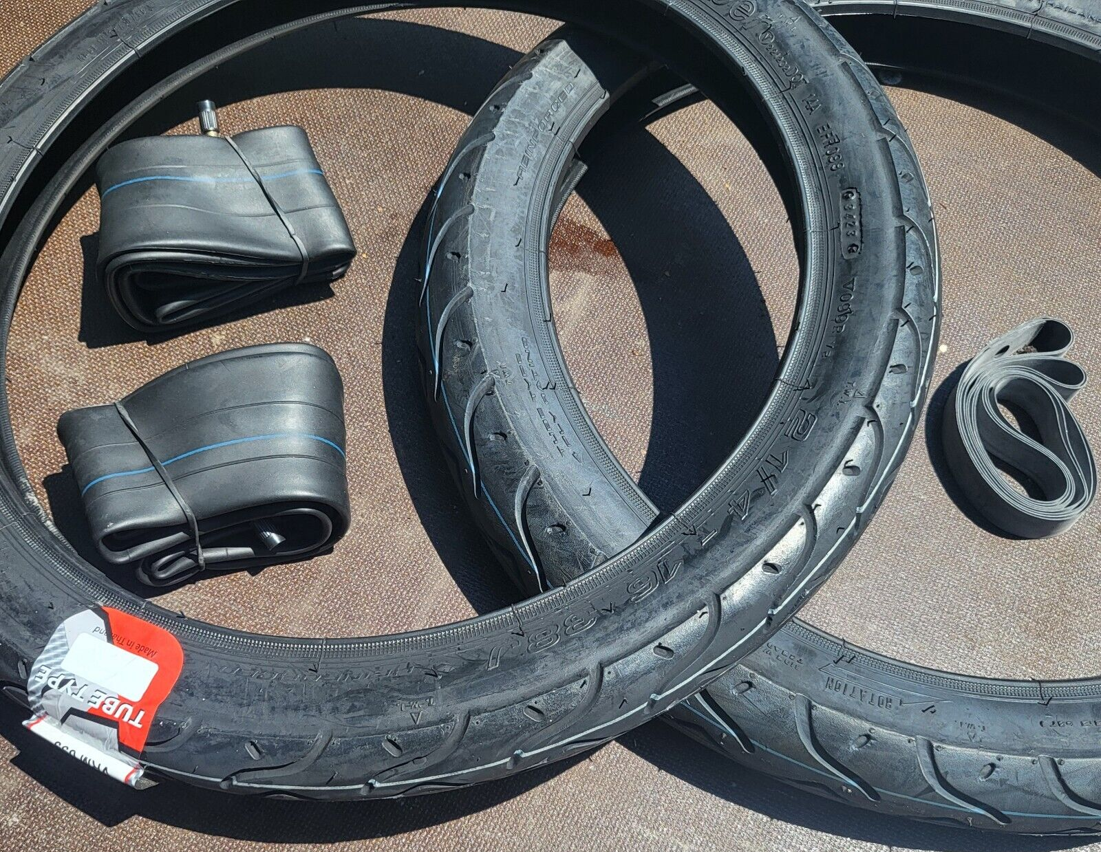 VEERUBBER VRM099 RACE  Moped Mofa Reifen Schlauch Set  2 1/4x16  38J  2 1/4 - 16