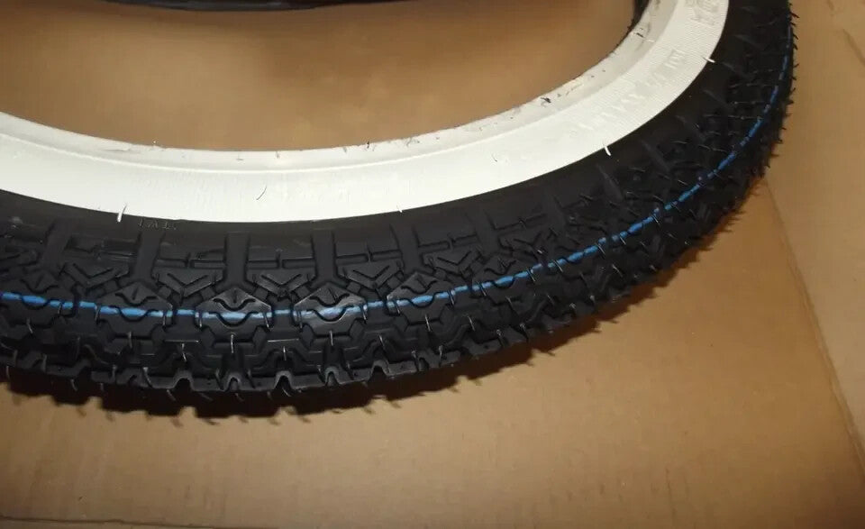 2x 2 1/4-17 31LWeißwandreifen REIFEN SET 2,25x17 Kenda Mofa Moped KENDA K252