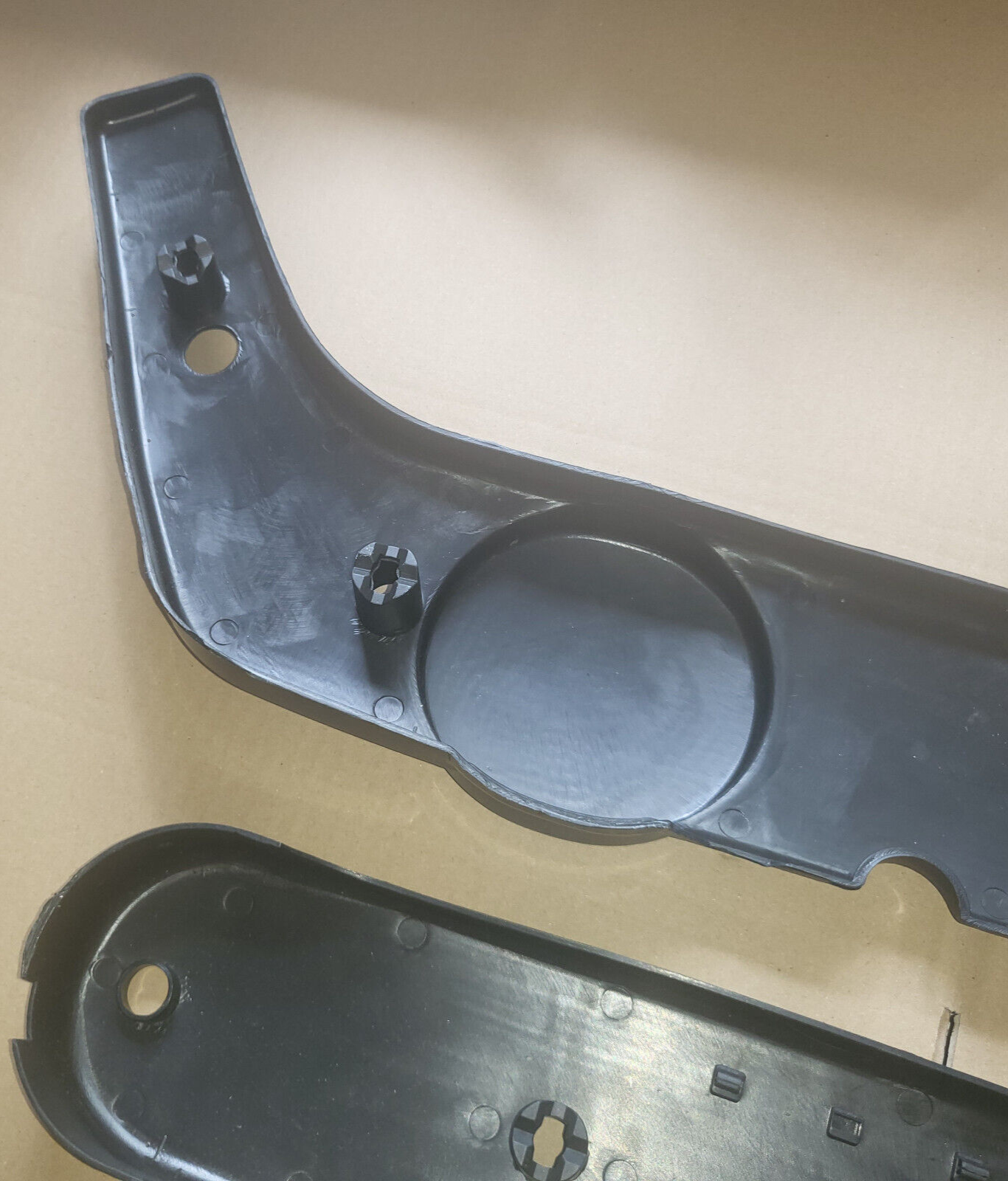 Motorverkleidung Seiten Verkleidung Deckel Schwarz für Piaggio Vespa Ciao PX