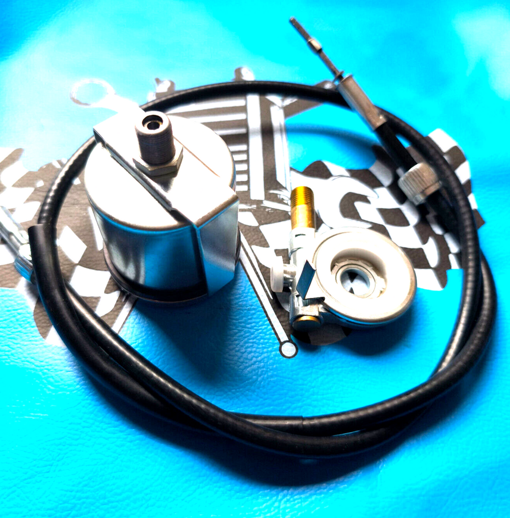 Tacho SET 48mm Tachometer MIT ANTRIEB 60 km/h Piaggio Vespa Ciao Bravo Si Boxer
