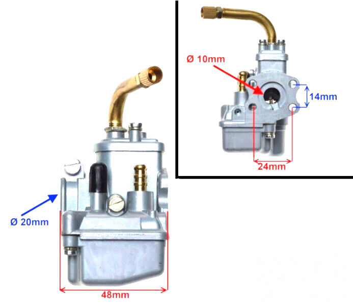 Mofa Vergaser Typ 85/10/101 107 111 Hercules Sachs Prima M 2 3 4 5 KTM NEU