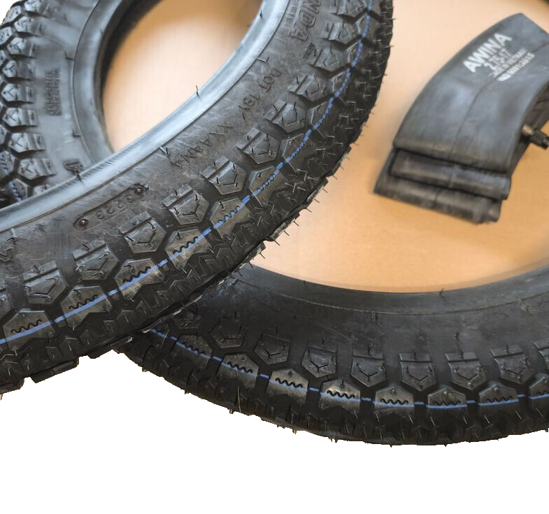 Reifen SET MIT SCHLAUCH Kenda K254 2 34/-17  Moped MOFA ZÜNDAPP Straßenreifen