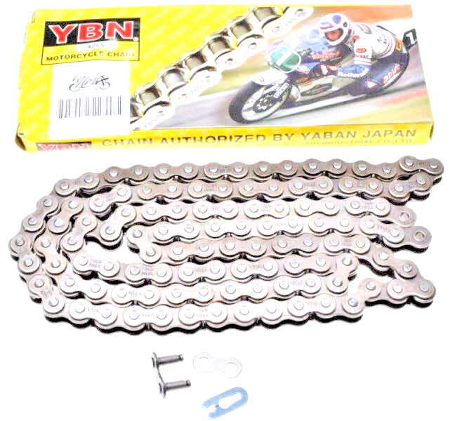 Kette 114 Glieder 1/2"x5.4mm 428S  mit Kettenschloss YBN Simson KR51/1 Schwalbe