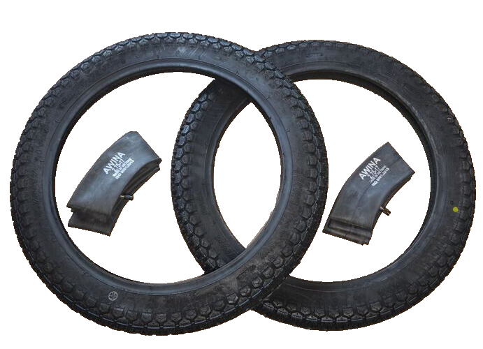 Reifen SET MIT SCHLAUCH Kenda K254 2.75-17  Moped MOFA Regenreifen Straßenreifen