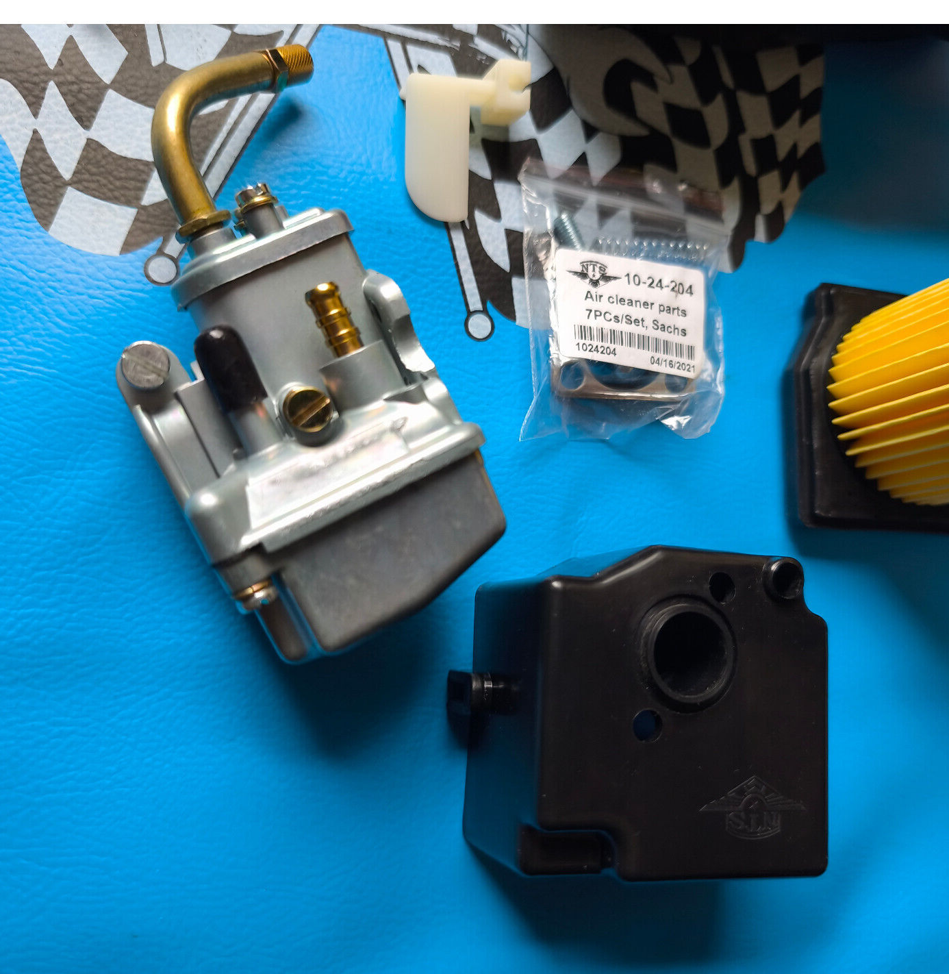 Vergaser Mofa Moped 10mm  Hercules Prima M 4 5  85/10/101 MIT LUFTFILTERKASTEN