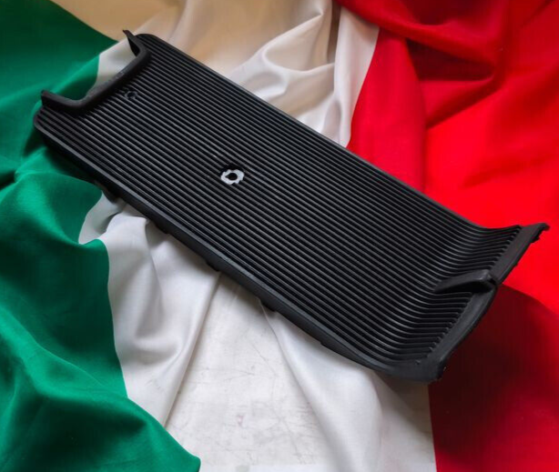 Gummi Verkleidung Schwarz für Piaggio Vespa Ciao Trittbrett