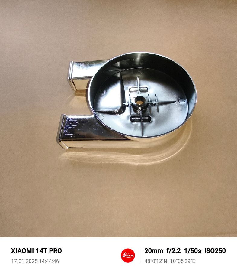 Kettenkasten mit Deckel für Simson SR 50 80  Optik-Chrom