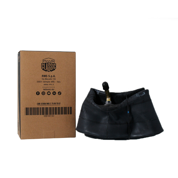 RMS Reifenschlauch Schlauch für Vespa Roller 2.75-9 Ventil TR87 90 Grad