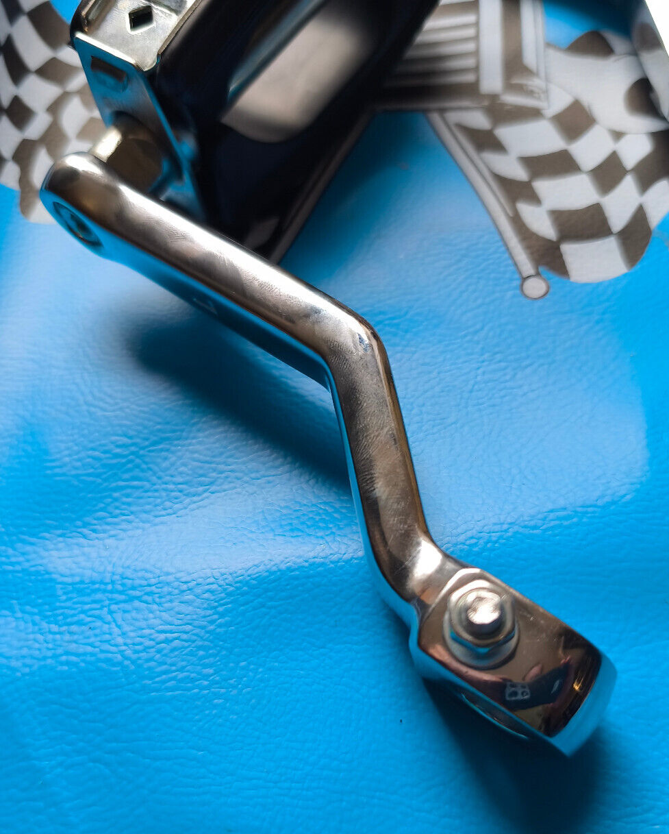 Pedale Paar RMS inkl. chrom Tretkurbeln Piaggio Vespa Ciao PX Bravo boxer  Mofa