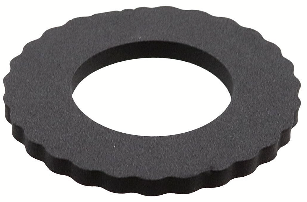 Tankschutzring aus Moosgummi, 120x60mm, Höhe 10mm - Schwarz