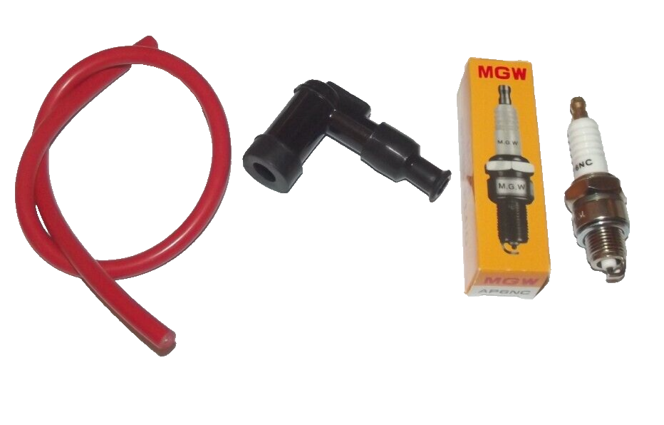 ☺ Zündkerzenstecker mit Zündkabel und Zündkerze für Hercules Prima 2 3 4 5 Mofa