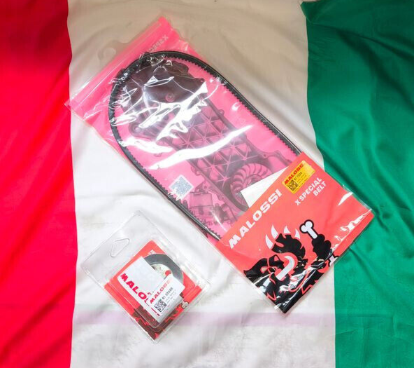 MALOSSI Keilriemen Set TUNING mit Riemenscheibe 70mm für Piaggio Vespa Ciao PX